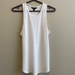 Banana republic white tank size M
